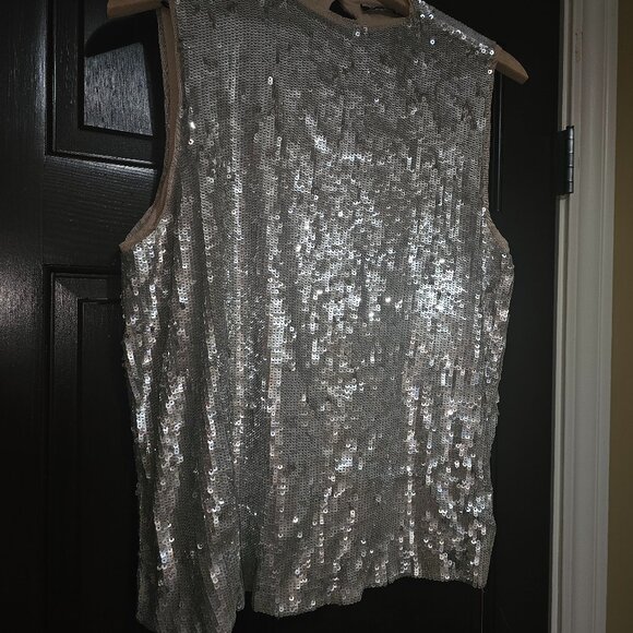 international Concepts Faux Crystal top - Picture 1 of 3